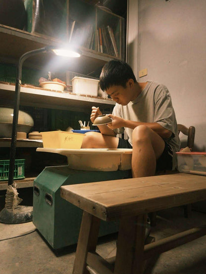 Handmade Minimalist Ceramic Planters — One of a Kind