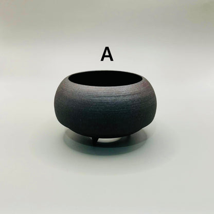 Handmade Minimalist Ceramic Planters — One of a Kind